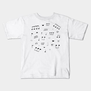 Music Notes Kids T-Shirt